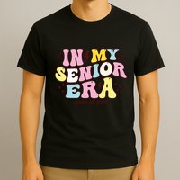 In My Senior Era Class Of 2025 Groovy Senior 2025 T-Shirt