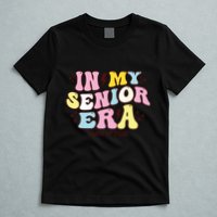 In My Senior Era Class Of 2025 Groovy Senior 2025 T-Shirt