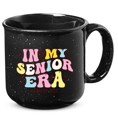 In My Senior Era Class Of 2025 Groovy Senior 2025 15oz Campfire Ceramic Mug
