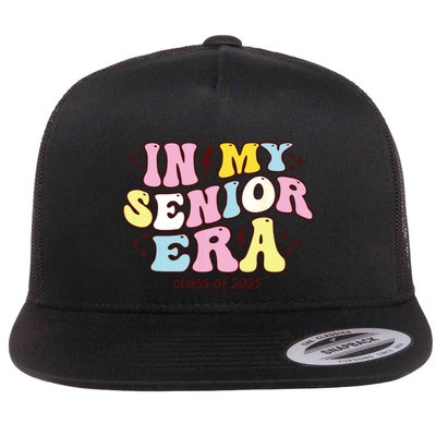 In My Senior Era Class Of 2025 Groovy Senior 2025 Flatbill Hat