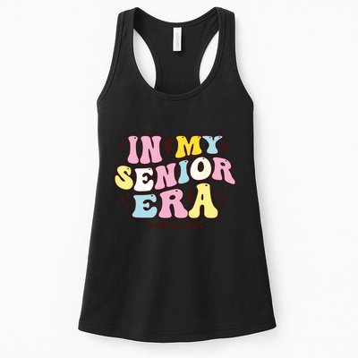 In My Senior Era Class Of 2025 Groovy Senior 2025 Womens Tank Top