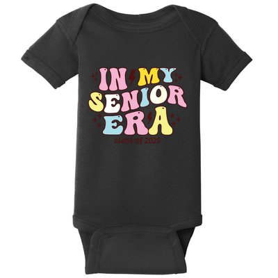 In My Senior Era Class Of 2025 Groovy Senior 2025 Baby Bodysuit