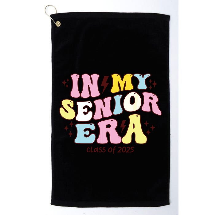 In My Senior Era Class Of 2025 Groovy Senior 2025 Golf Towel