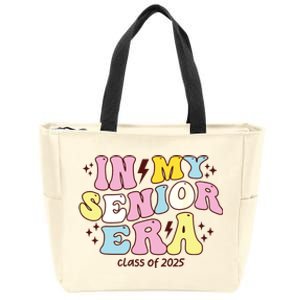 In My Senior Era Class Of 2025 Groovy Senior 2025 Zip Tote Bag