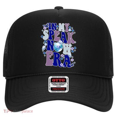 In My Speak Now Era Cute Gift Disco High Crown Mesh Back Trucker Hat