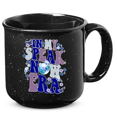 In My Speak Now Era Cute Gift Disco 15oz Campfire Ceramic Mug