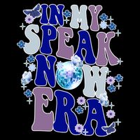 In My Speak Now Era Cute Gift Disco Ladies Essential Flowy Tank