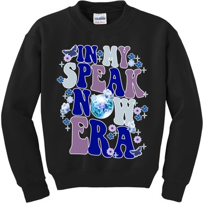In My Speak Now Era Cute Gift Disco Kids Sweatshirt