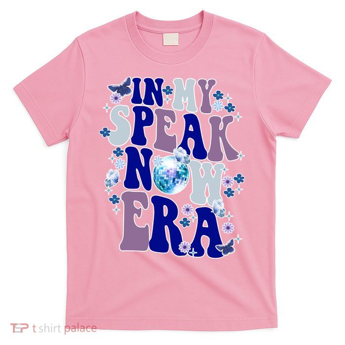 In My Speak Now Era Cute Gift Disco T-Shirt