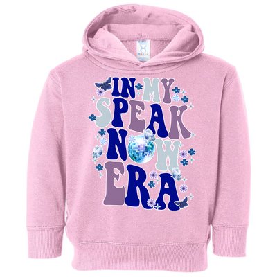 In My Speak Now Era Cute Gift Disco Toddler Hoodie
