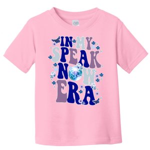 In My Speak Now Era Cute Gift Disco Toddler T-Shirt