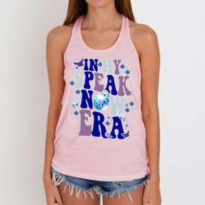 In My Speak Now Era Cute Gift Disco Women's Knotted Racerback Tank