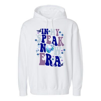 In My Speak Now Era Cute Gift Disco Garment-Dyed Fleece Hoodie