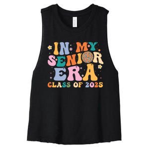 In My Senior Era Class Of 2025 High School Graduation 2025 Hoodie Women's Racerback Cropped Tank