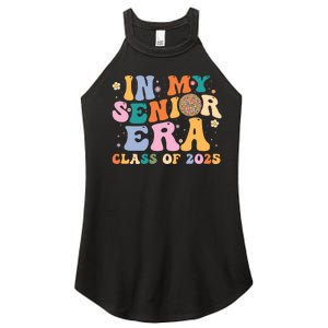 In My Senior Era Class Of 2025 High School Graduation 2025 Hoodie Women's Perfect Tri Rocker Tank