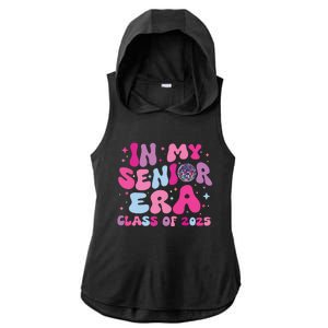 In My Senior Era Class Of 2025 Senior 2025 Ladies PosiCharge Tri-Blend Wicking Draft Hoodie Tank