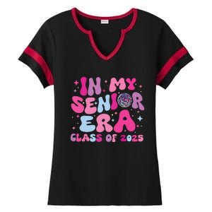 In My Senior Era Class Of 2025 Senior 2025 Ladies Halftime Notch Neck Tee