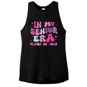 In My Senior Era Class Of 2025 Senior 2025 Ladies PosiCharge Tri-Blend Wicking Tank