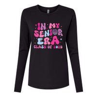 In My Senior Era Class Of 2025 Senior 2025 Womens Cotton Relaxed Long Sleeve T-Shirt