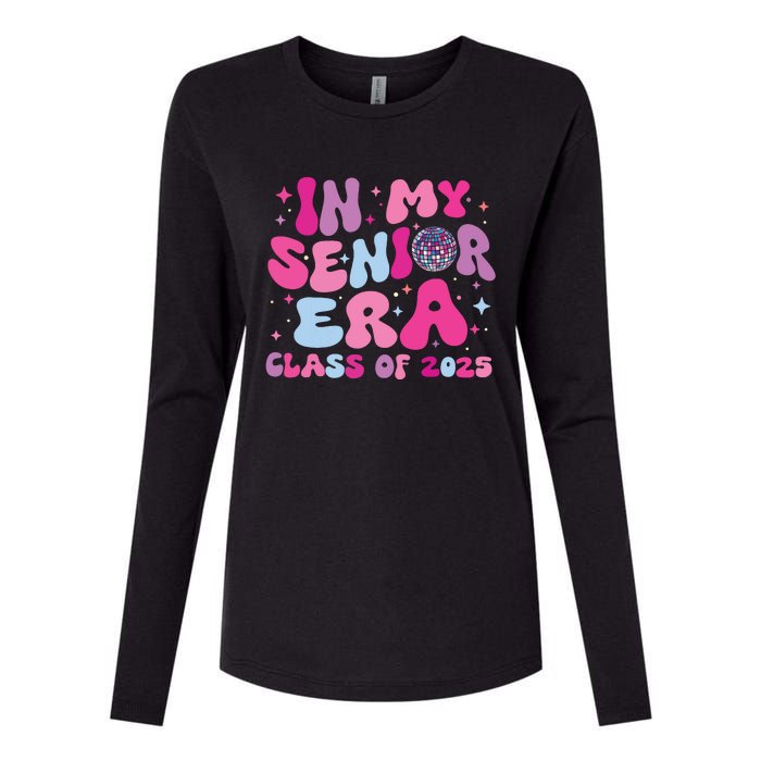 In My Senior Era Class Of 2025 Senior 2025 Womens Cotton Relaxed Long Sleeve T-Shirt