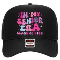 In My Senior Era Class Of 2025 Senior 2025 High Crown Mesh Back Trucker Hat