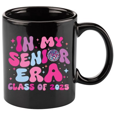 In My Senior Era Class Of 2025 Senior 2025 11oz C Handle Ceramic Mug