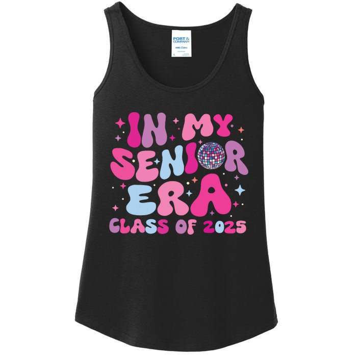 In My Senior Era Class Of 2025 Senior 2025 Ladies Essential Tank