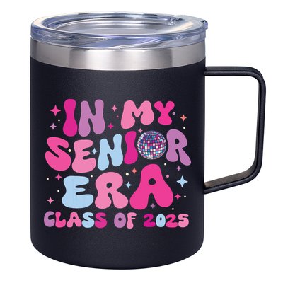 In My Senior Era Class Of 2025 Senior 2025 12oz Stainless Steel Coffee Mug