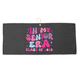 In My Senior Era Class Of 2025 Senior 2025 Large Microfiber Waffle Golf Towel