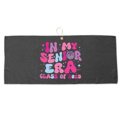 In My Senior Era Class Of 2025 Senior 2025 Large Microfiber Waffle Golf Towel