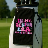In My Senior Era Class Of 2025 Senior 2025 Golf Towel