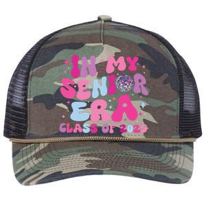 In My Senior Era Class Of 2025 Senior 2025 Retro Rope Trucker Hat Cap