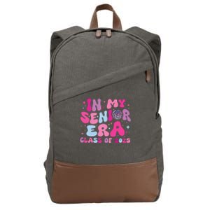 In My Senior Era Class Of 2025 Senior 2025 Cotton Canvas Backpack