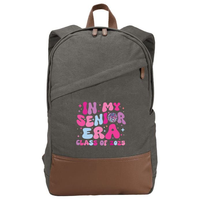 In My Senior Era Class Of 2025 Senior 2025 Cotton Canvas Backpack