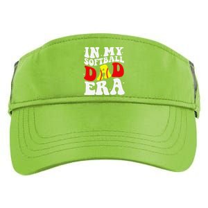 In My Softball Dad Era Softball Dad Adult Drive Performance Visor