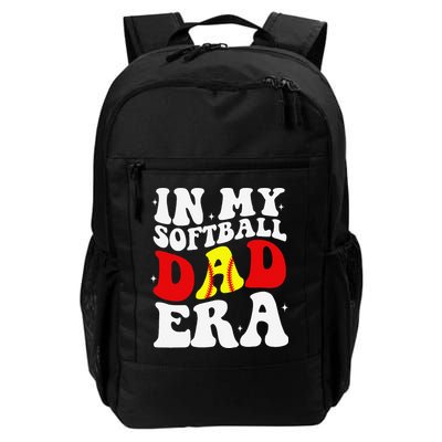In My Softball Dad Era Softball Dad Backpack
