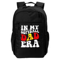 In My Softball Dad Era Softball Dad Backpack