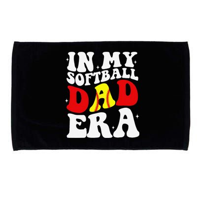 In My Softball Dad Era Softball Dad Microfiber Hand Towel