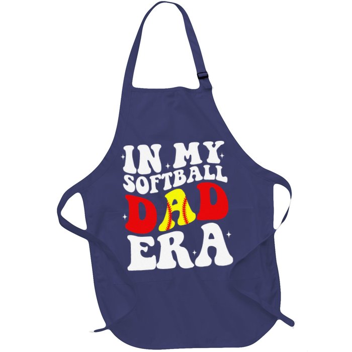 In My Softball Dad Era Softball Dad Apron