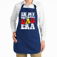 In My Softball Dad Era Softball Dad Apron