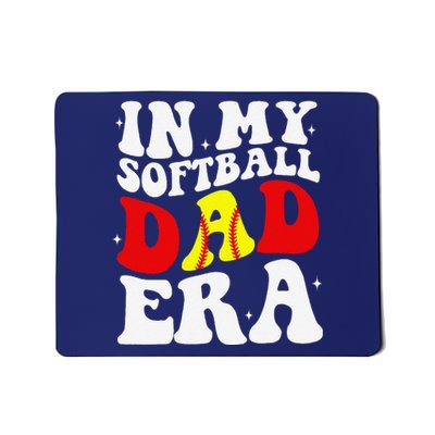 In My Softball Dad Era Softball Dad Mousepad