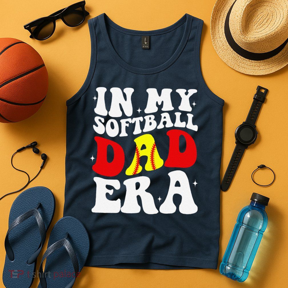 In My Softball Dad Era Softball Dad Tank Top