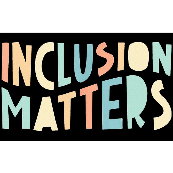 Inclusion Matters Special Education Autism Teacher Bumper Sticker