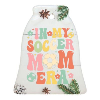 IM My Soccer MomS Biggest Fan MotherS Day Theme Ceramic Bell Ornament