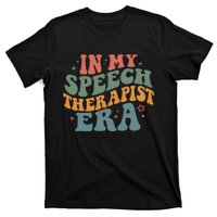 In My Speech Therapist Era Retro SLP Therapists Teacher T-Shirt