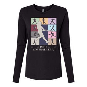 In My Softball Era Womens Cotton Relaxed Long Sleeve T-Shirt