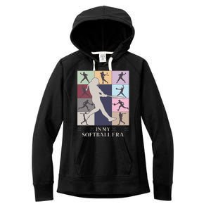 In My Softball Era Women's Fleece Hoodie