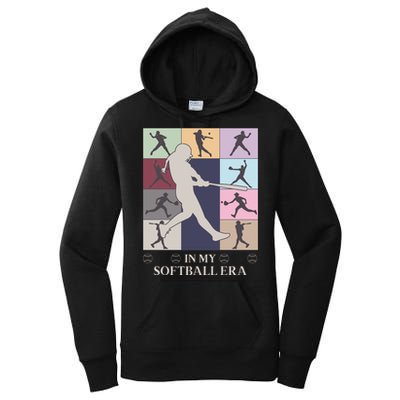In My Softball Era Women's Pullover Hoodie