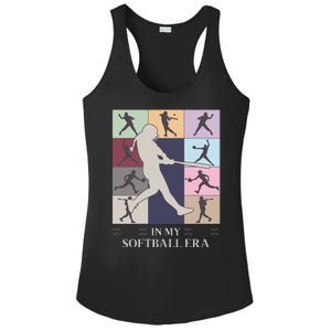 In My Softball Era Ladies PosiCharge Competitor Racerback Tank