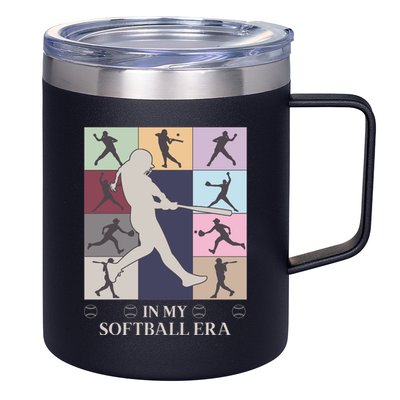 In My Softball Era 12oz Stainless Steel Coffee Mug